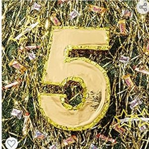 Juvale No 5 Gold Piñata